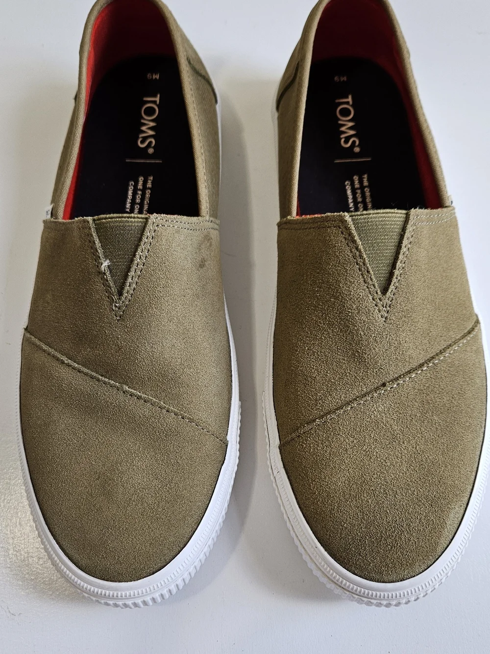 Toms insole slip